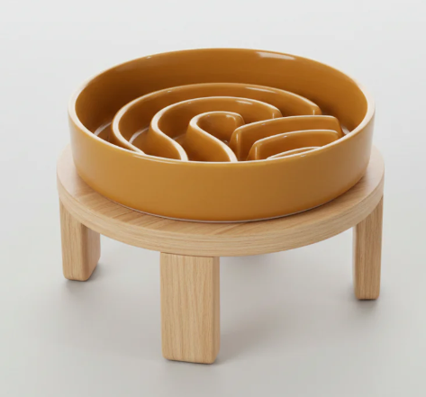 Wave Slow Feeder Dog Bowls
